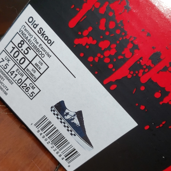 Exorcist Vans Mens size 8.5 - Picture 5 of 7